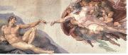 Michelangelo Buonarroti The Creation of Adam oil painting artist